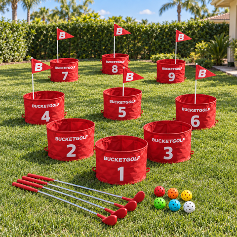 9 Hole Bucket Golf Rental