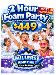 2 Hour Foam Party 