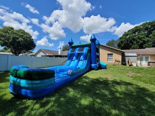 XL Noah's Ark Bounce House Slide