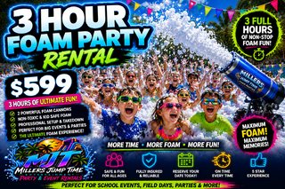 3 Hour Foam Party 