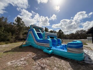 Dual Lane Waterslide Rental