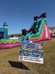 22’ Game Changer Waterslide