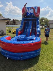 15' Kraken Attack Water Slide