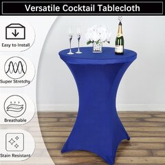Royal Blue Cocktail Linens