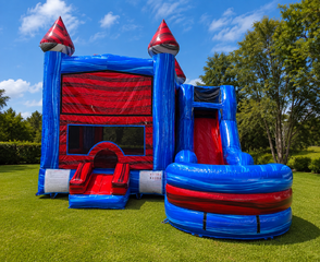 Bry Blast Bounce House with Slide (Dry/Wet)