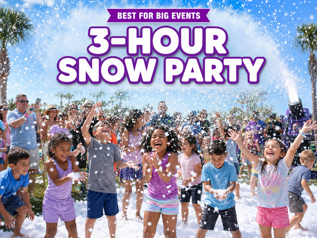 3 Hour Snow Party Experience