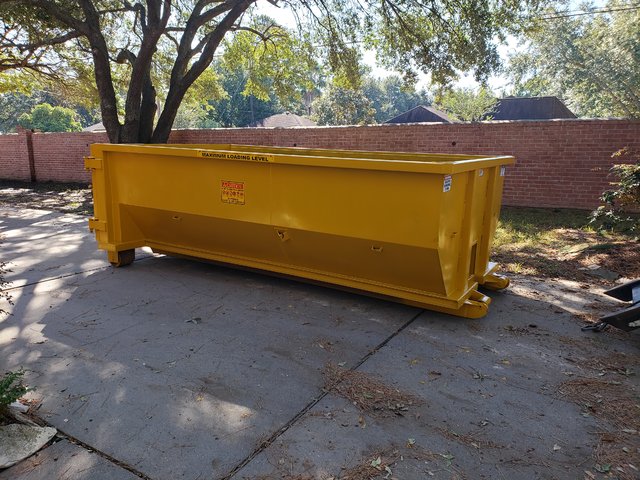 15 yd dumpster 7 day rental