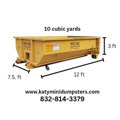 10 yard dumpster 14 day rental