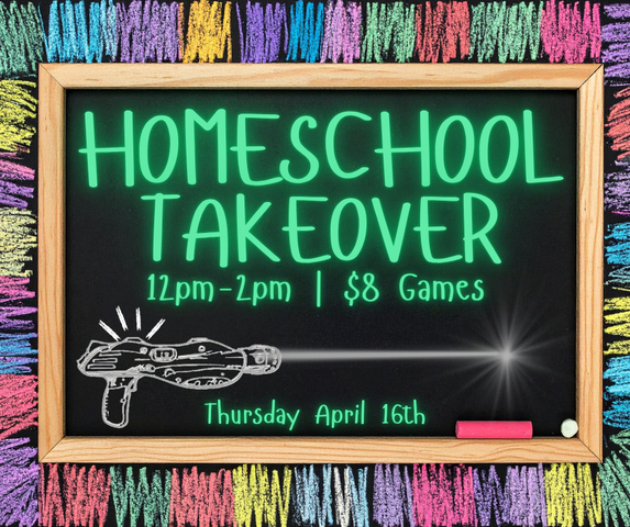 Homeschool Takeover Two Games Per Person