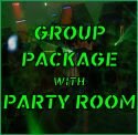 Group Laser Tag Package with Party Room
