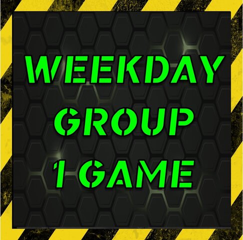 Weekday Group 1 Game