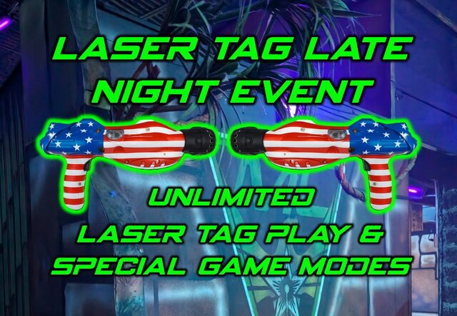 Laser Tag Late Night