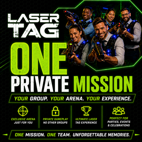 Corporate Private One Game of Laser Tag