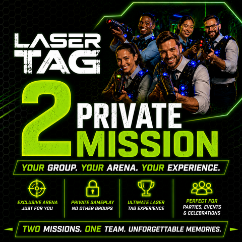 Corporate Private Two Missions Laser Tag