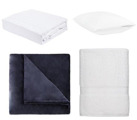 Sheet Set Single Towel Pillow