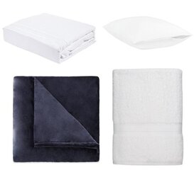 Sheet Set Single, Towel, Pillow