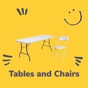 Chairs and Tables