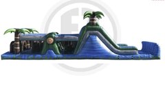 Blue Tropical Obstacle Course