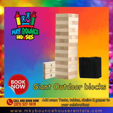 Giant Tower block outdoor game 