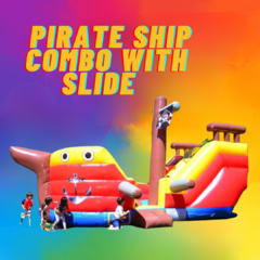 Pirate ship combo with slide