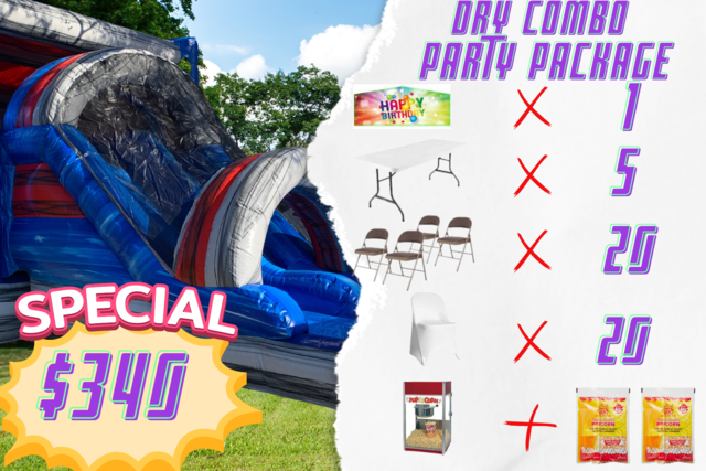 CHB605-Modular Combo Party Package (Dry) -POP