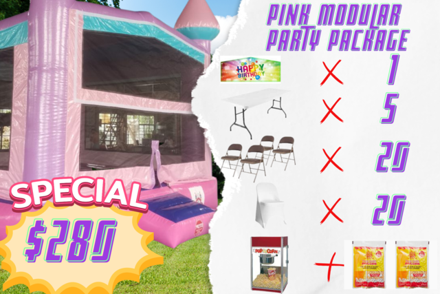 Party Package #1 CHB989L-pink-pop
