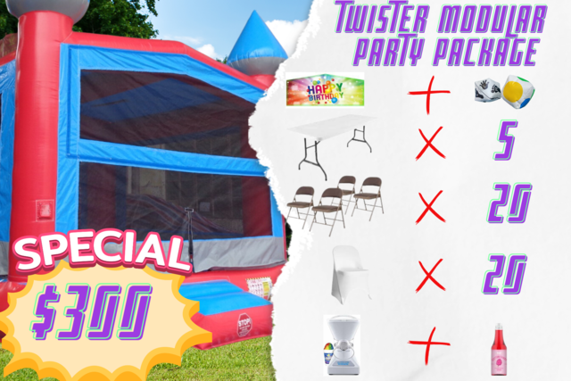Party Package #3 CHB989L-Twister-sc