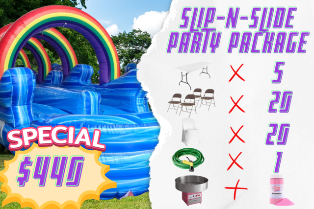 Slip -n- Slide Party Package CC CHSL660