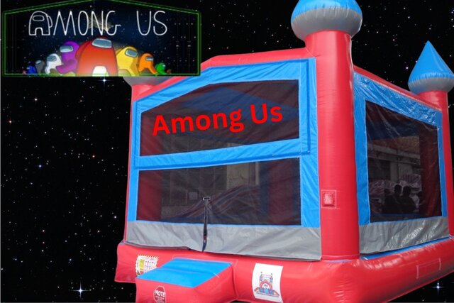 Among Us Bounce House CHB989L-Twister