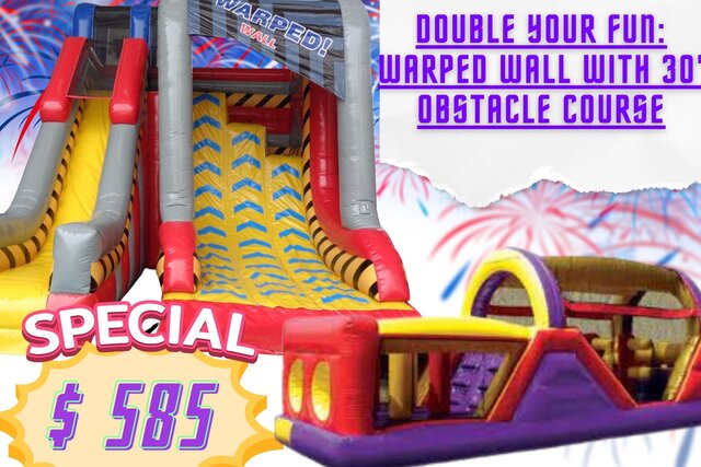 Double Your Fun #15 - Warped Wall+ 30' Obstacle 