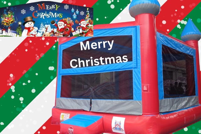 Merry Christmas- Bounce House CHB989L-Twister