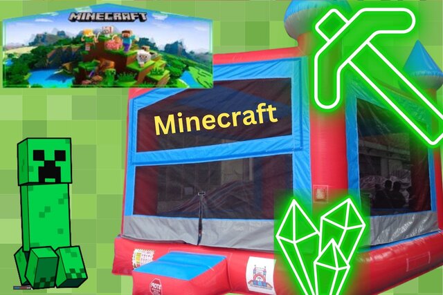 Minecraft Bounce House CHB989L-Twister