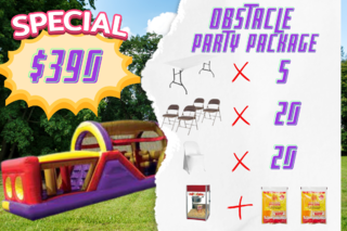 Obstacle Course Party Package #1pop