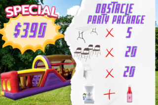 Obstacle Course Party Package #3 SC