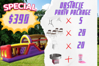 Obstacle Course Party Package #2CC