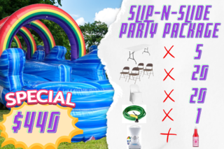 Slip -n- Slide Party Package SC