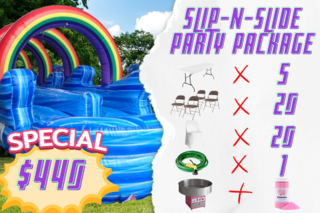 Slip -n- Slide Party Package CC