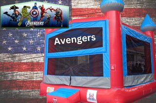 Avengers Bounce House W/ Twister Option