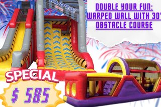 Double Your Fun #15- Warped Wall + 30' Obstacle 