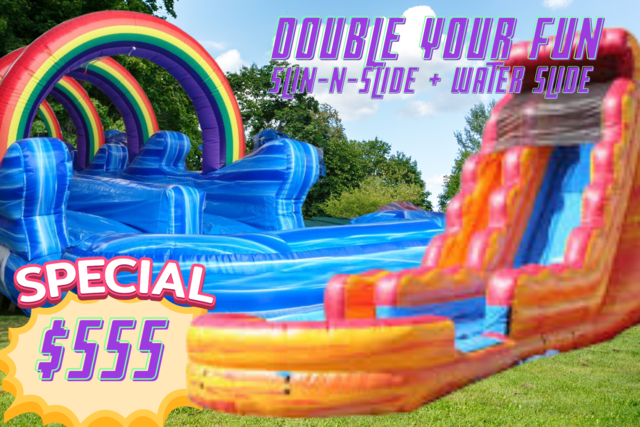 Double your Fun #8 Slip -n- Slide-CHSL660, water slide 