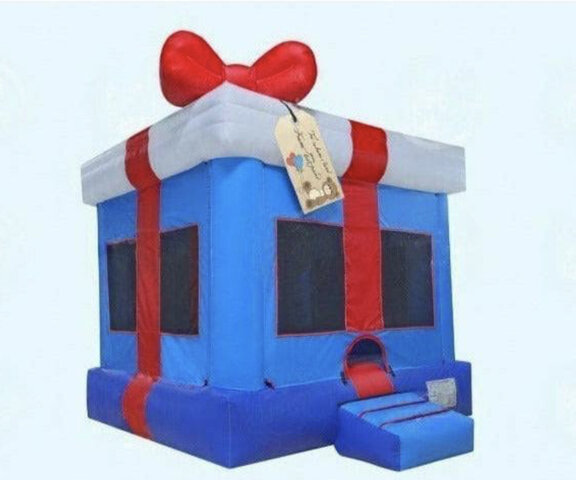 Gift Box bounce house 