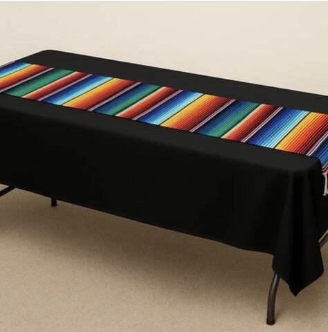 Zarape Runner for 6ft table