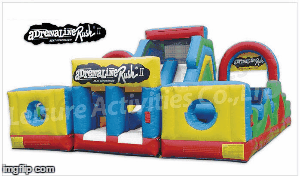 Giant Obstacle course 3 in1 