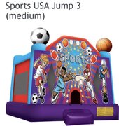 Sports bounce house