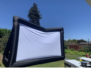 inflatable Movie screen 12ft tall by 22 long 