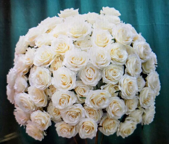 White Large Centerpiece 60cm