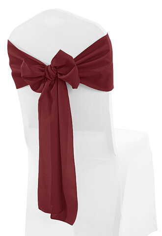 Poly Burgundy Sashes