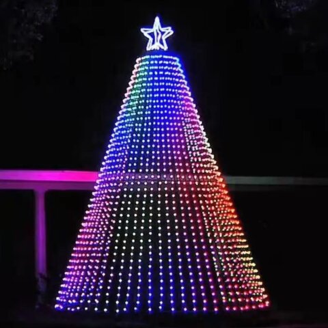 C-9' Led Pixel Trees