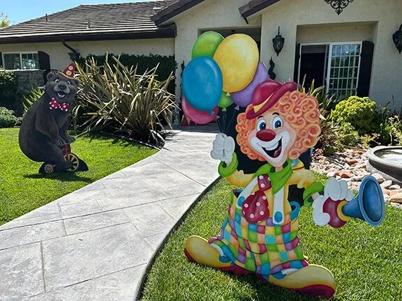 Clown And Bear