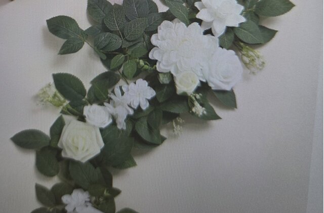2ft Garland White